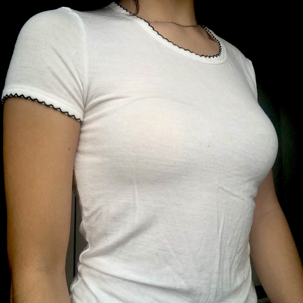 Garage White Tee